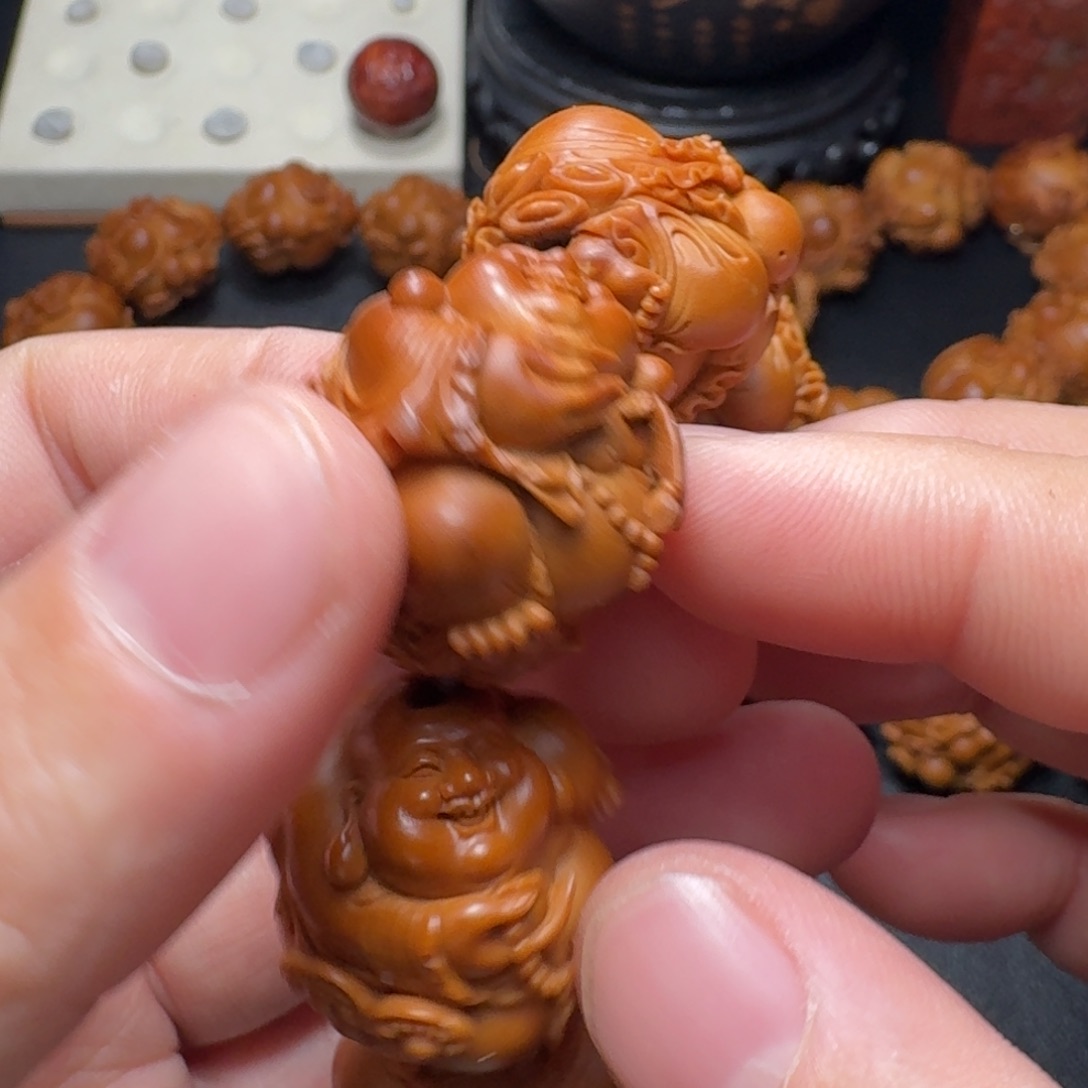 用***8手串/手链橄榄核弥勒