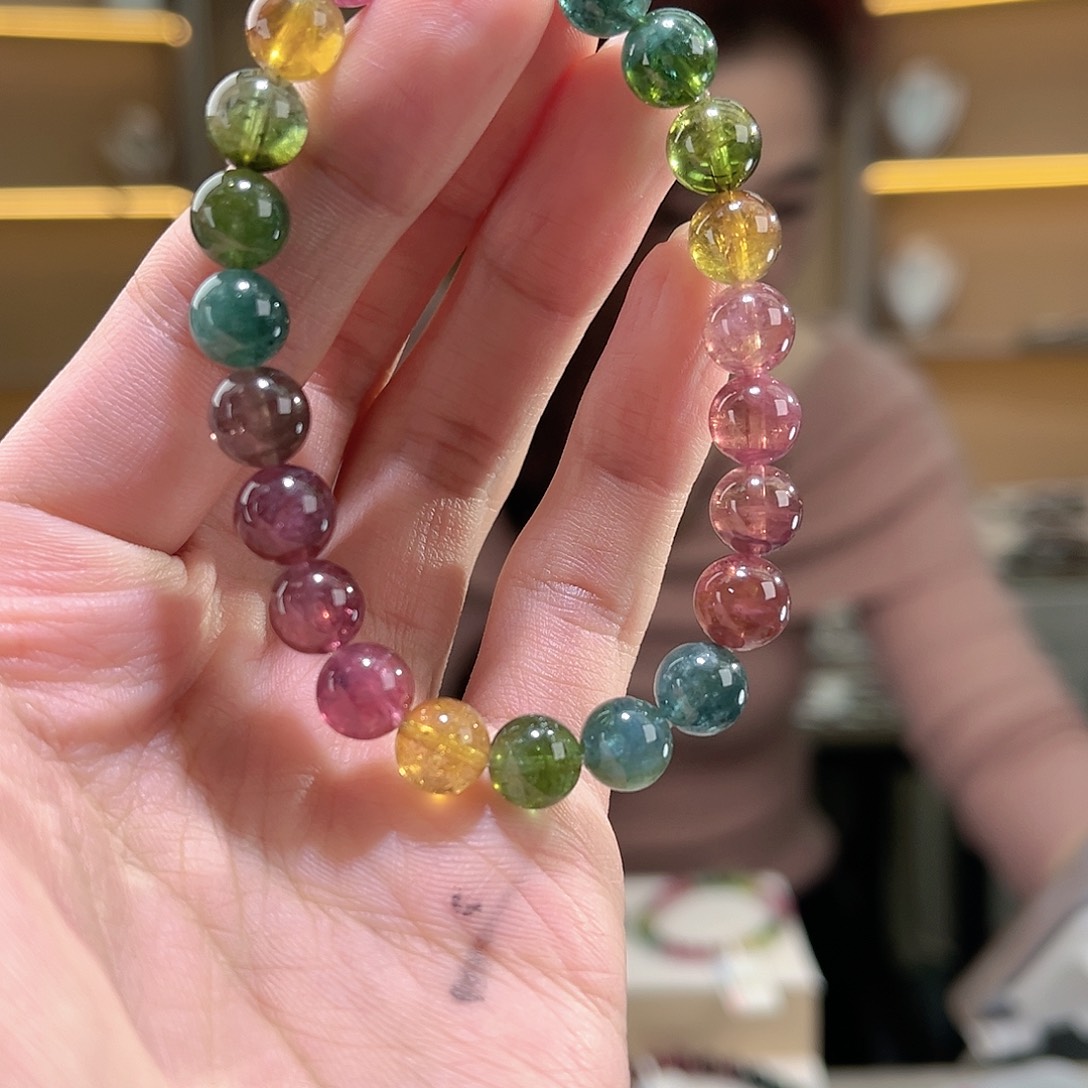 碧玺碧玺（多样性发一件）8mm未镶嵌