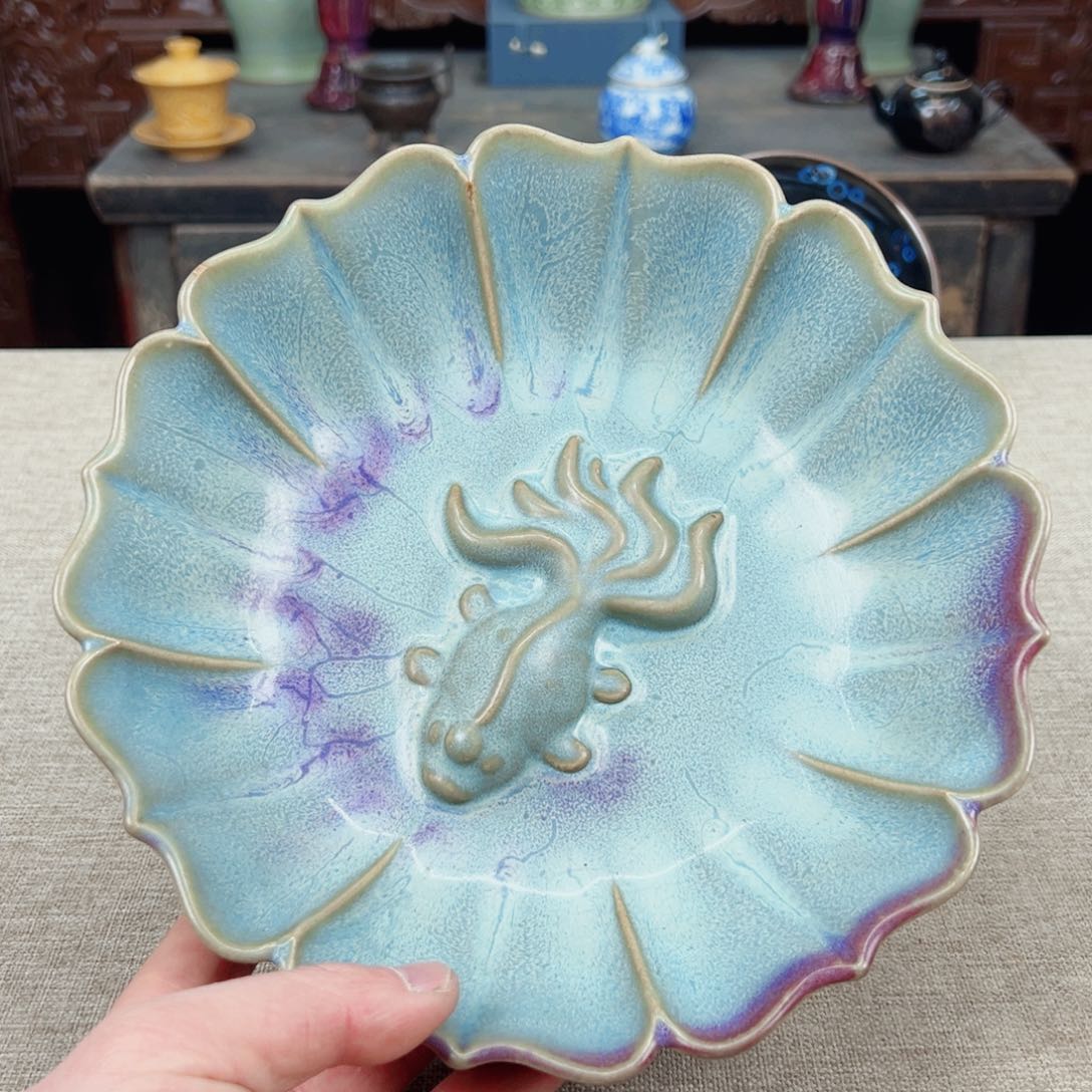 瓷片正能量陶瓷艺术品