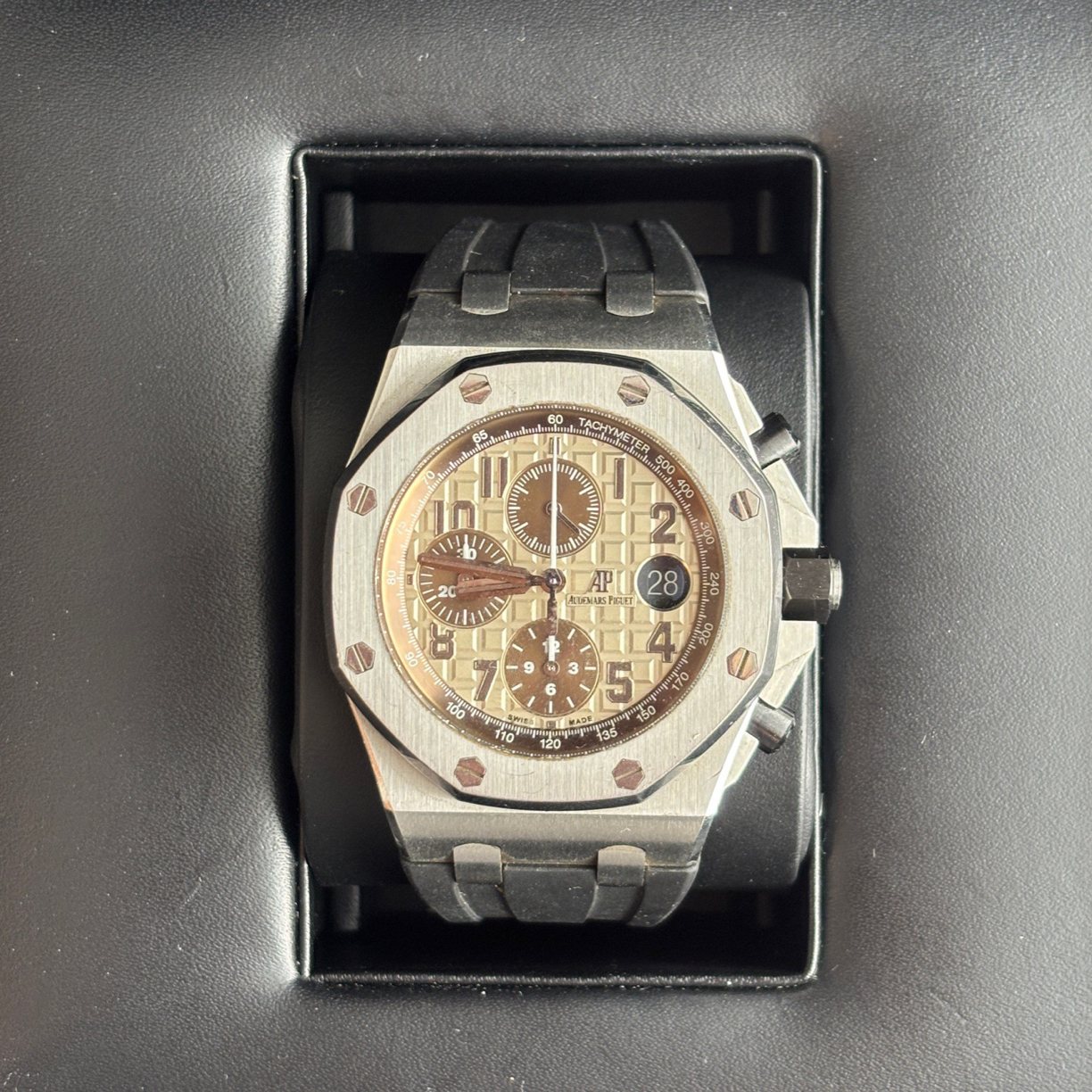 95新 Audemars Piguet/爱彼 皇家橡树离岸系列26470st 百16年全套