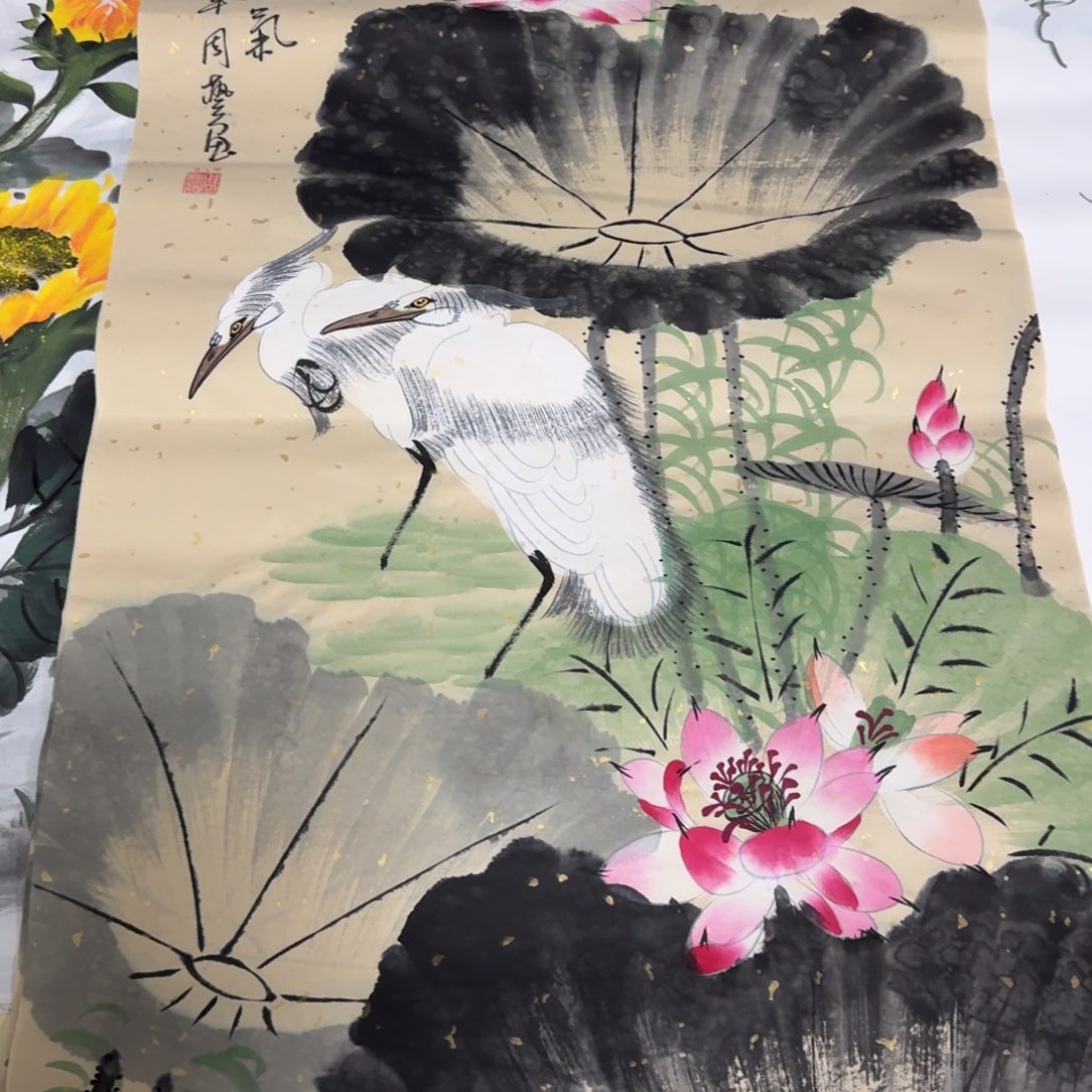 国画晓彤美术馆直播间