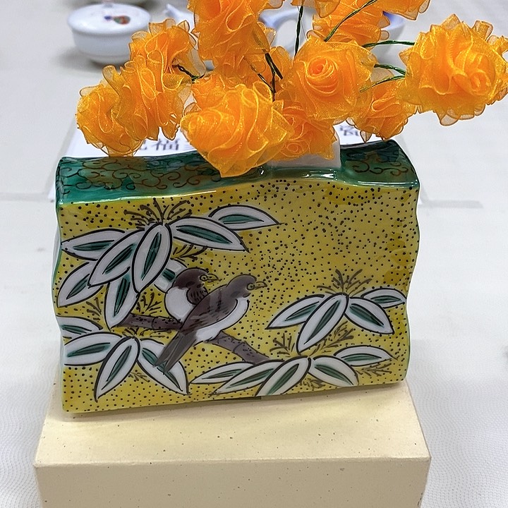 摆件进口瓷器九谷