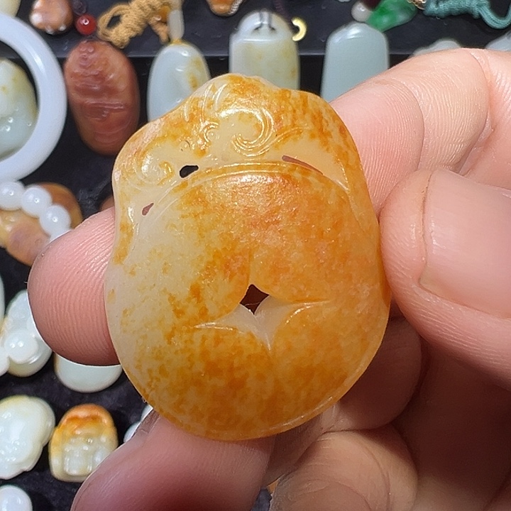 吊坠(不含链)未镶嵌和田玉