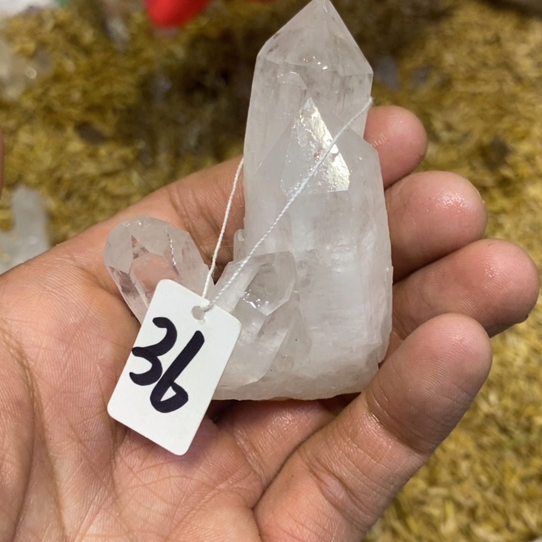 水晶水晶原石摆件未镶嵌