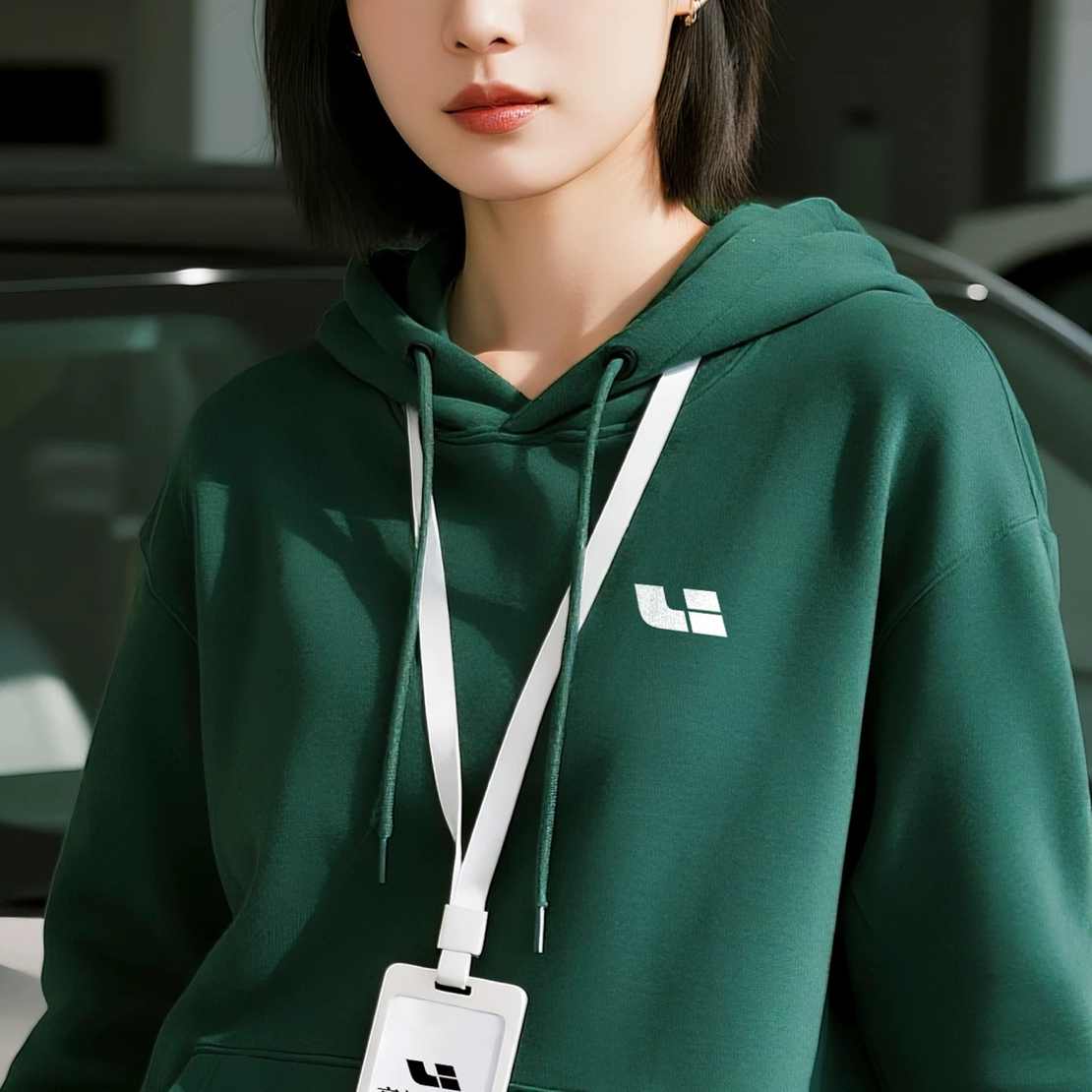 纯棉连帽卫衣工作服定制男秋冬长袖加绒企业团体员工装外套印logo