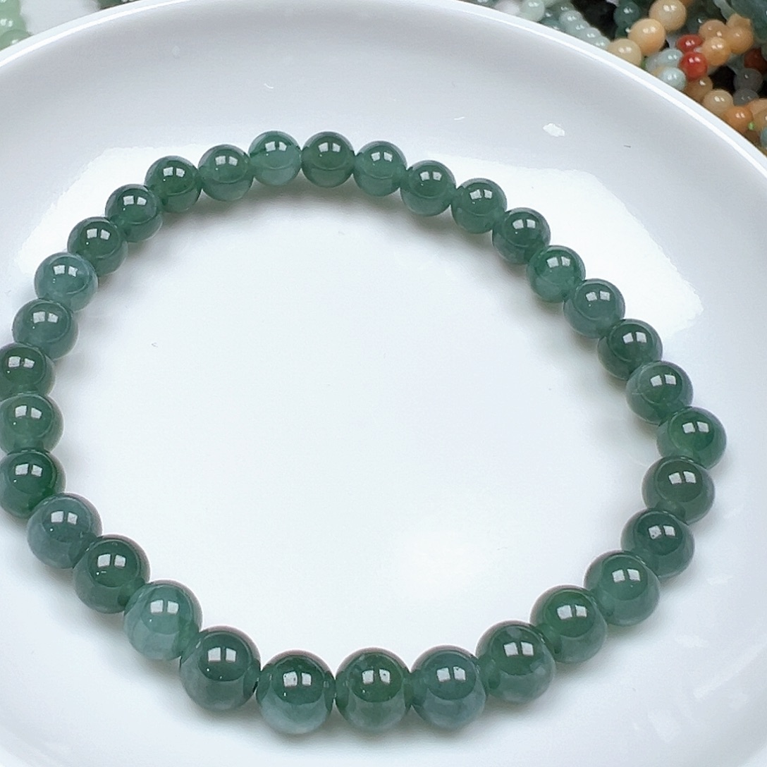 翡翠手链未镶嵌崇****吧货主货主