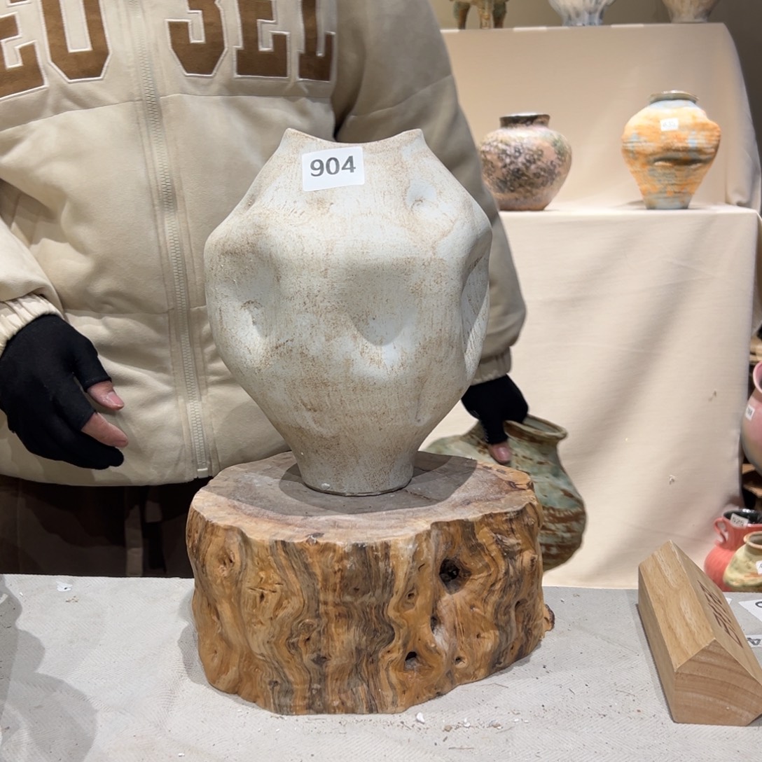 景德镇高温陶瓷904花瓶摆件花瓶摆件