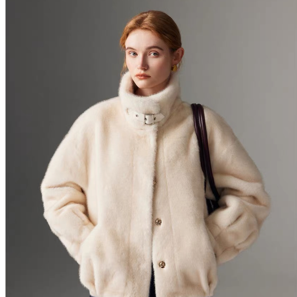 海宁大厂生产 高端外套时尚短款女士