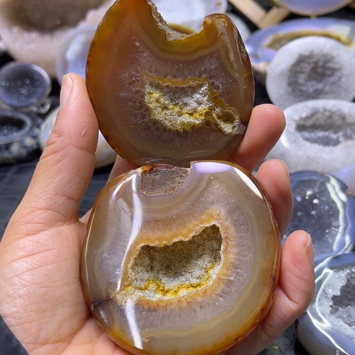 珠宝半成品水晶未镶嵌