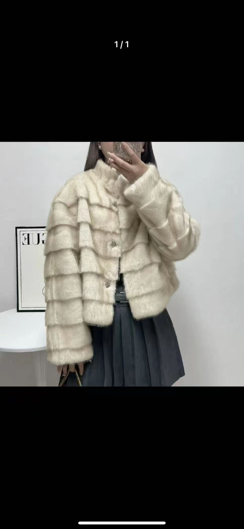 欧洲站乌衣轩冬季新款时尚高档毛毛外套女