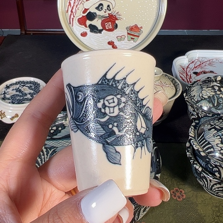 杯景德镇陶瓷杯子