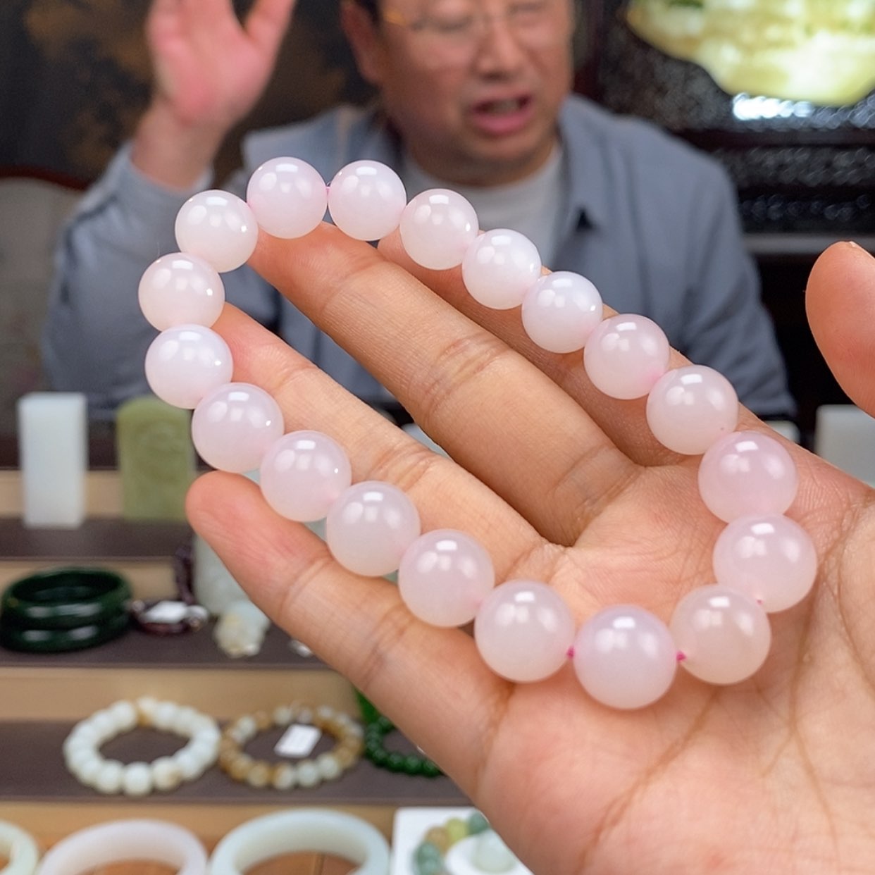 【闪购商品】和田玉手串未镶嵌