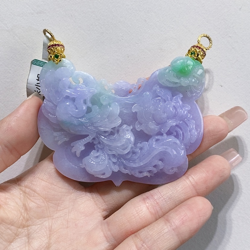 【闪购商品】翡翠未镶嵌颈饰