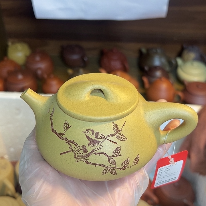 茶壶紫砂宜兴紫砂壶段泥260