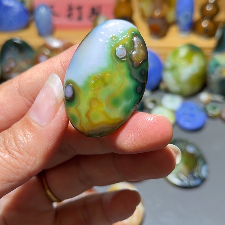 玛瑙/玉髓未镶嵌颈饰