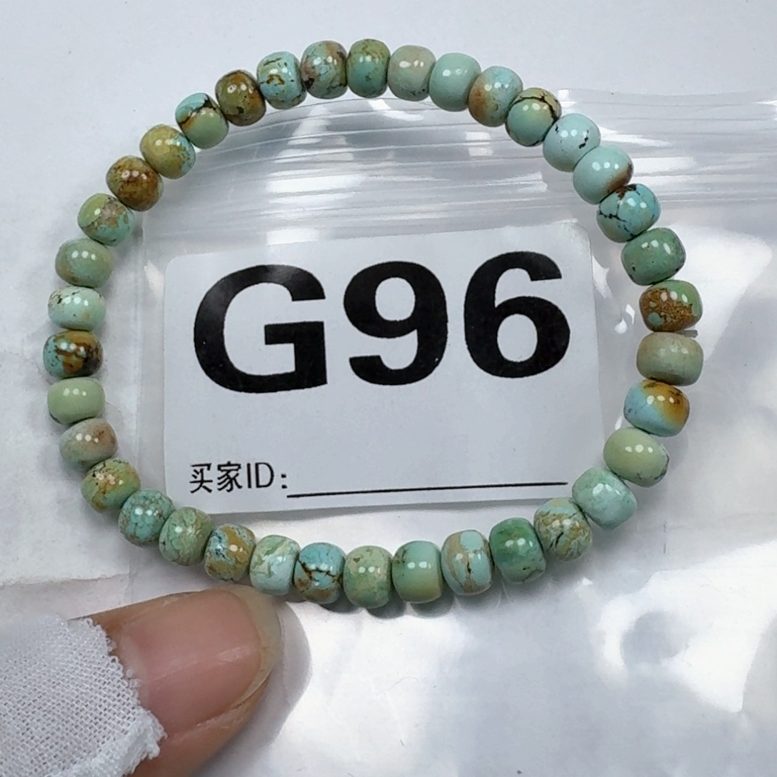 未镶嵌绿松石珠宝奇石卡6.8