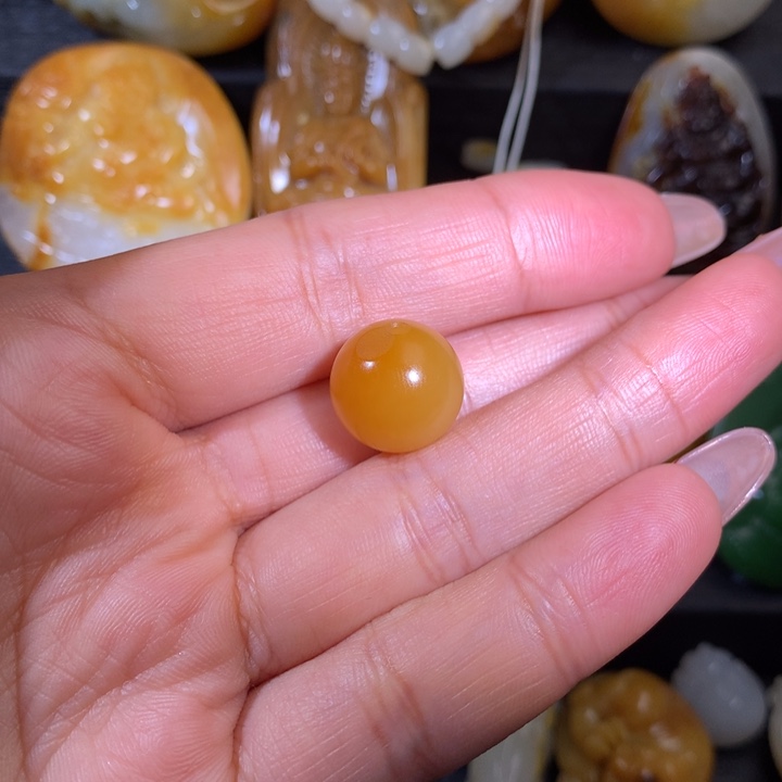 和田玉颈饰未镶嵌林*徐