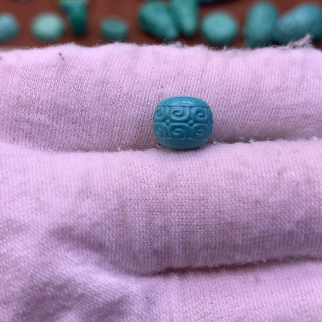 原生态散珠配珠回纹珠卡9+