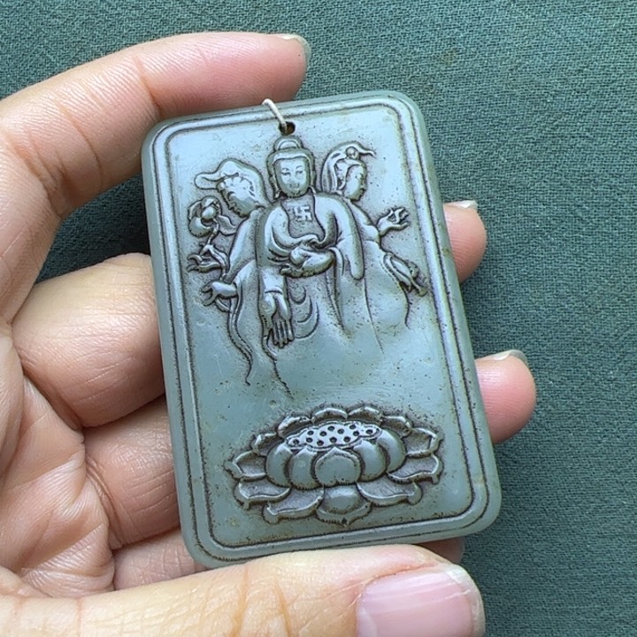 和田玉把件未镶嵌封*东