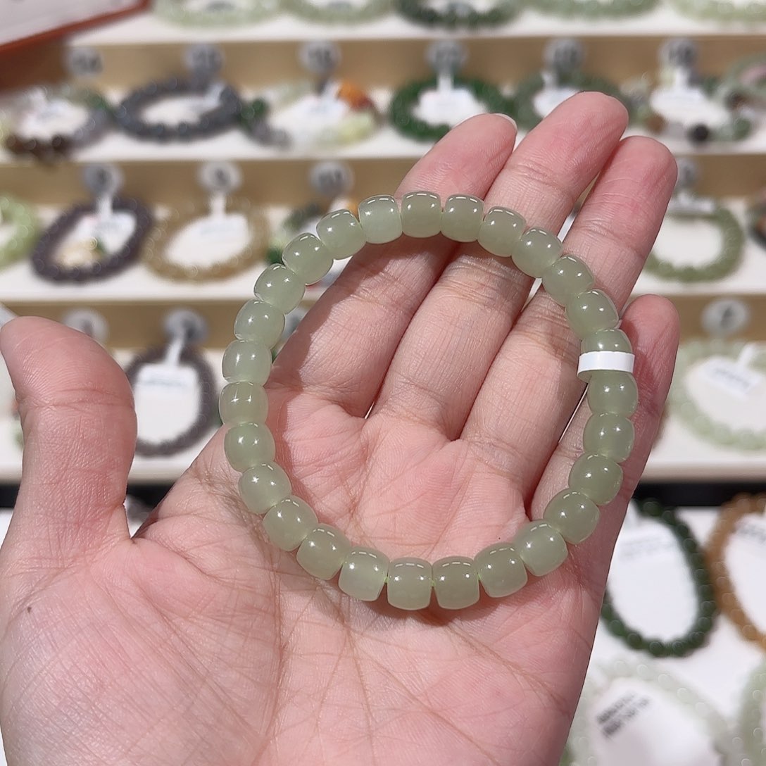 和田玉手链未镶嵌