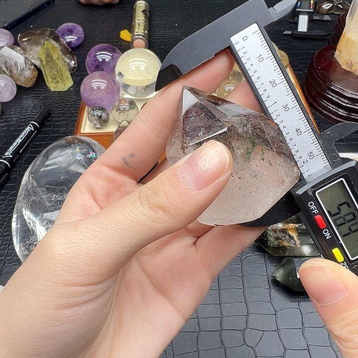 未镶嵌水晶珠宝半成品257水晶