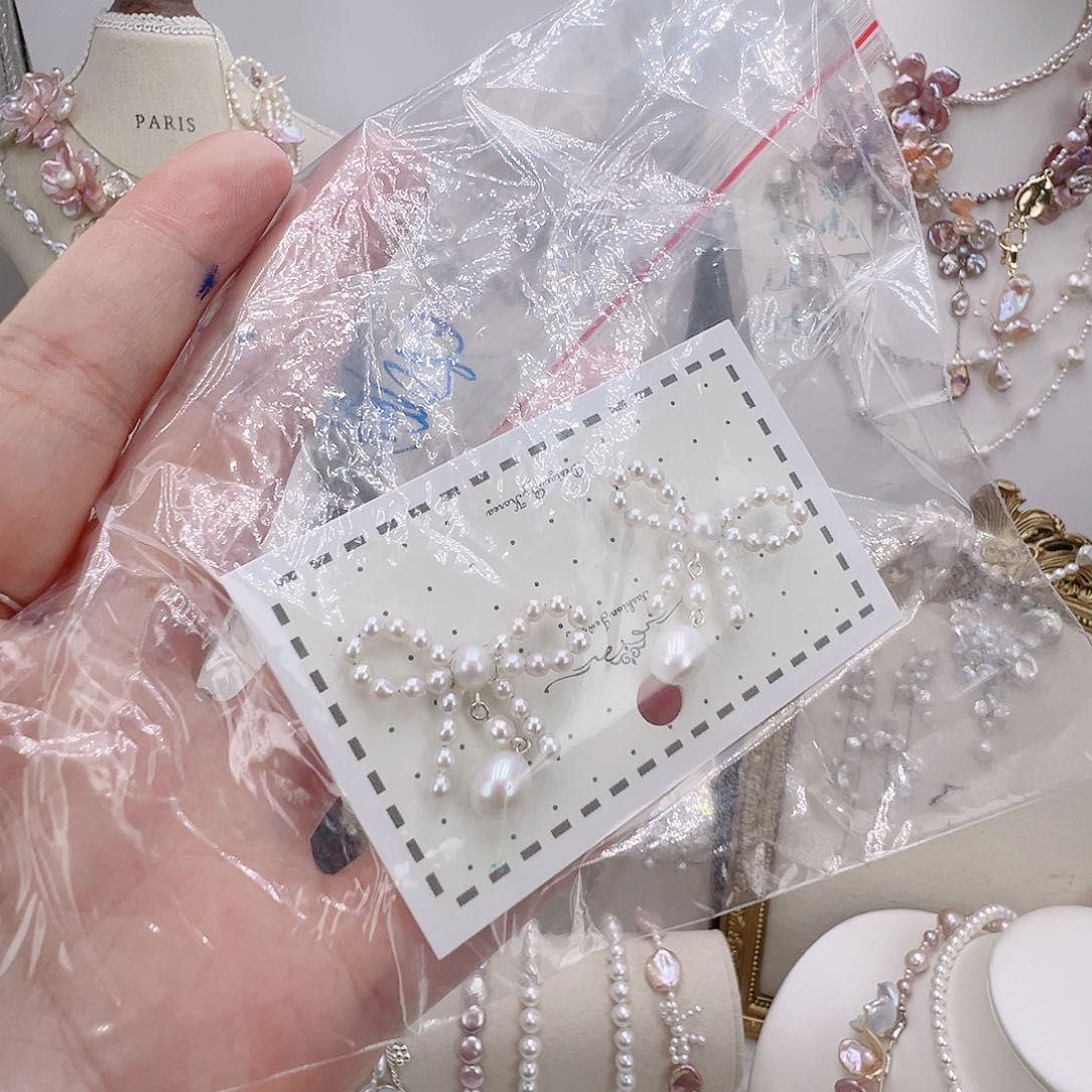 未镶嵌耳饰淡水珍珠