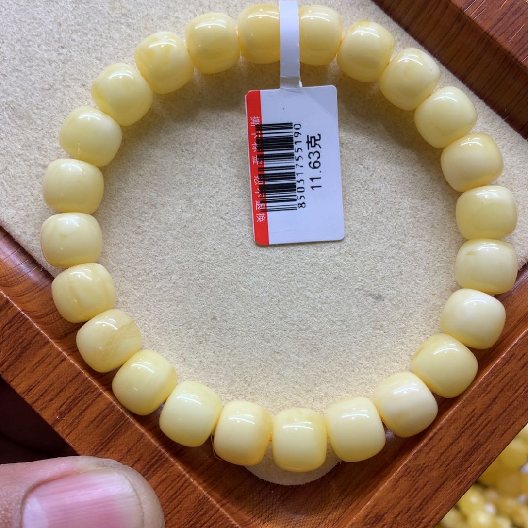 蜜蜡手链未镶嵌蜜蜡