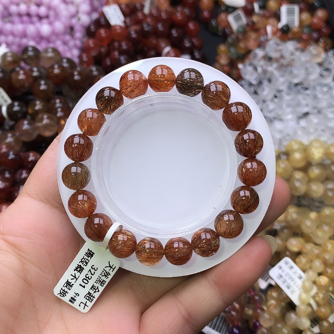 未镶嵌水晶手链，，