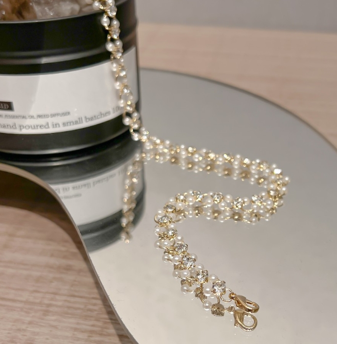 【果果家优选】美丽加分重工交叠韩式设计款项链