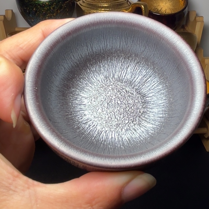 双***收茶盏易象建盏的盏