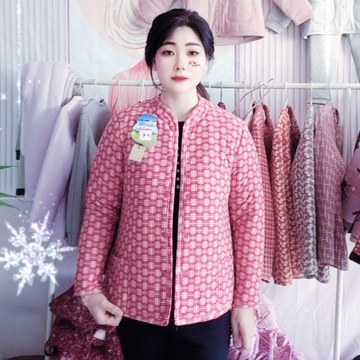 寒清仓短外套女2023冬季新款中国风棉衣遮肉居家服