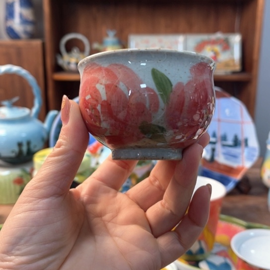 炉景德镇釉下手绘陶瓷 