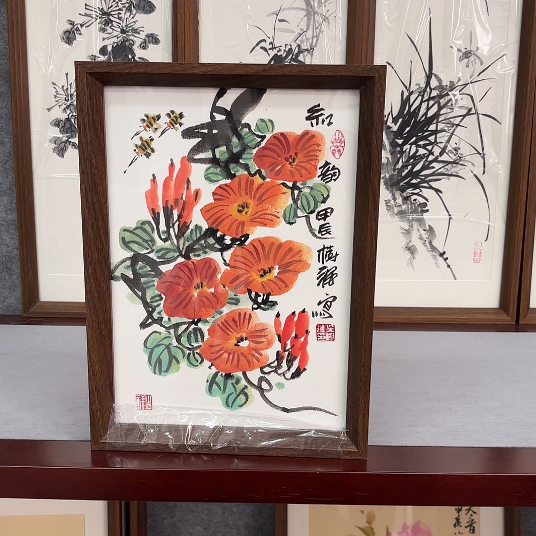 国画亲笔手绘原创