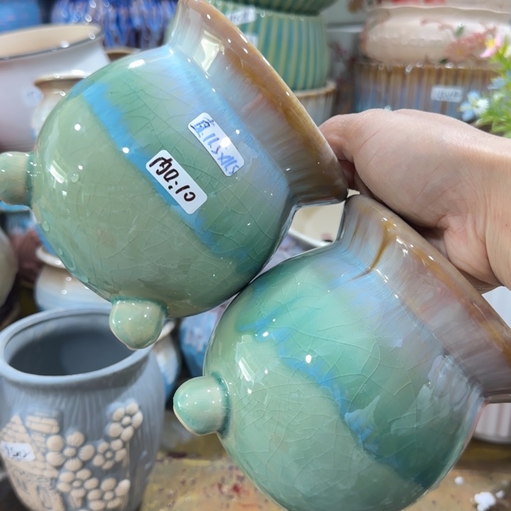 凑9块包邮，有孔，花盆