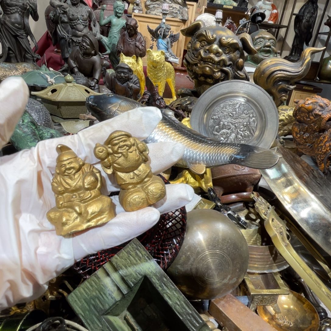 q****8大阪回流铜器摆件45