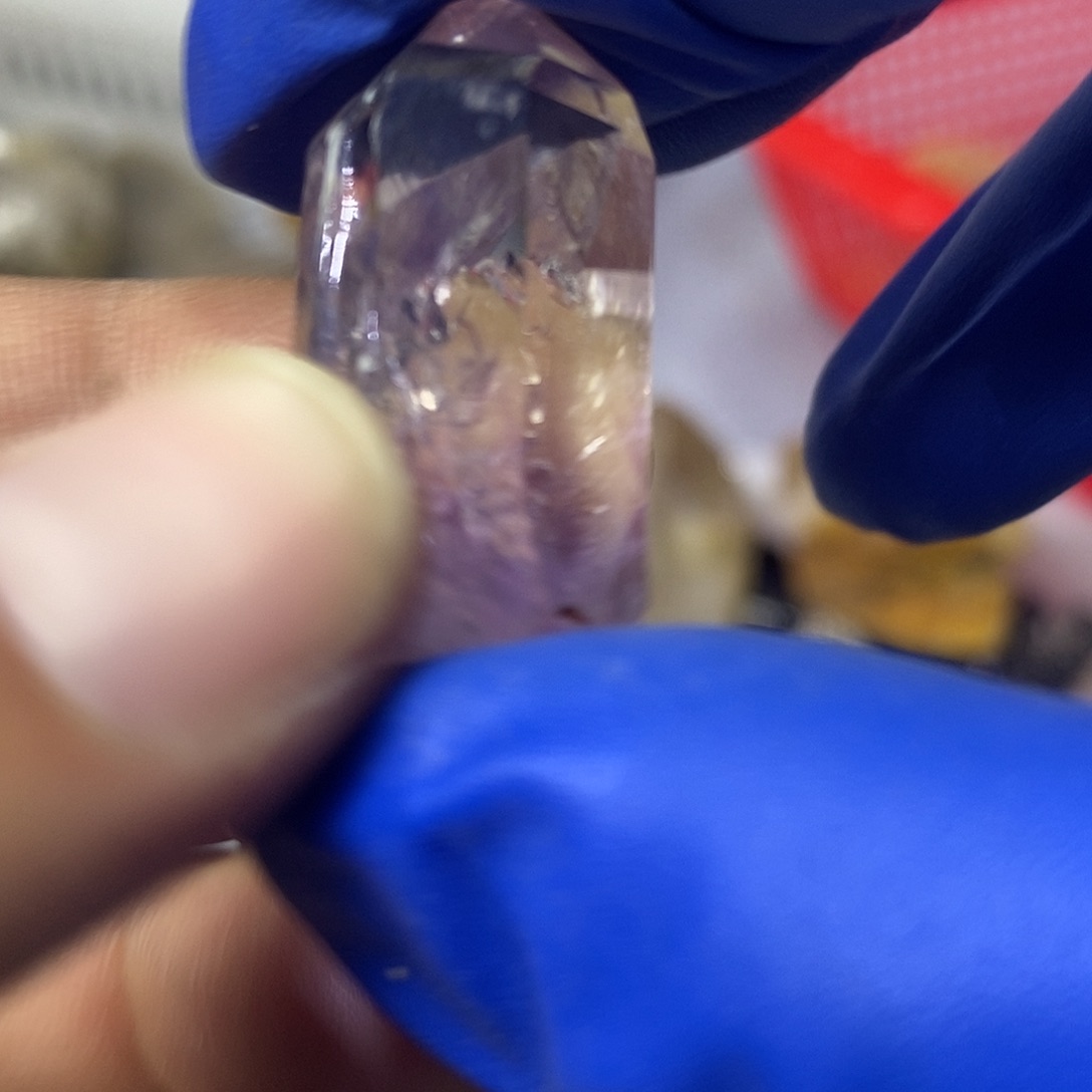 米***朵紫晶珠宝半成品未镶嵌