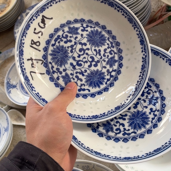 瓷碗景德镇高温细白瓷餐具