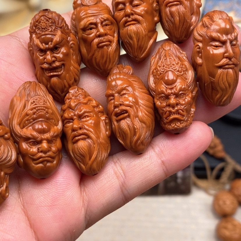 【闪购商品】橄榄核吊坠橄榄手工雕刻工艺