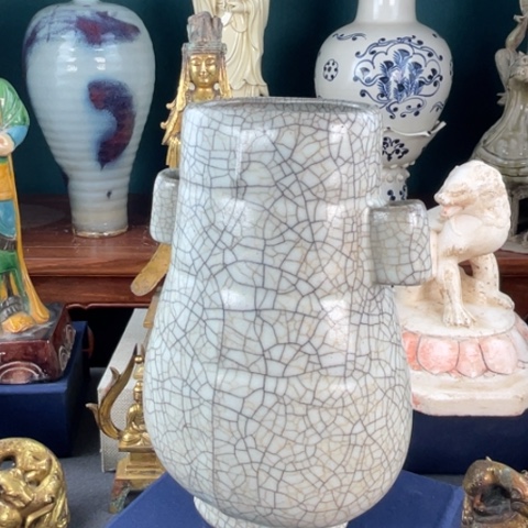 摆件陶瓷瓷瓶瓷瓶