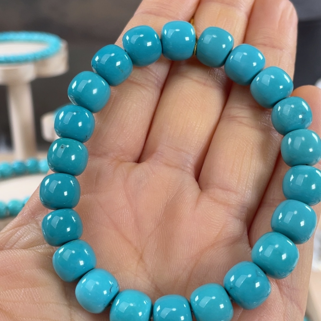 绿松石未镶嵌套链