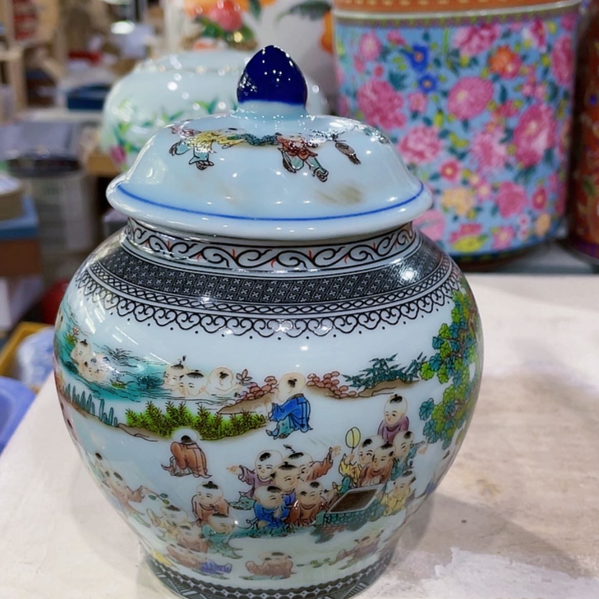 【闪购商品】罐陶瓷茶叶罐密封罐