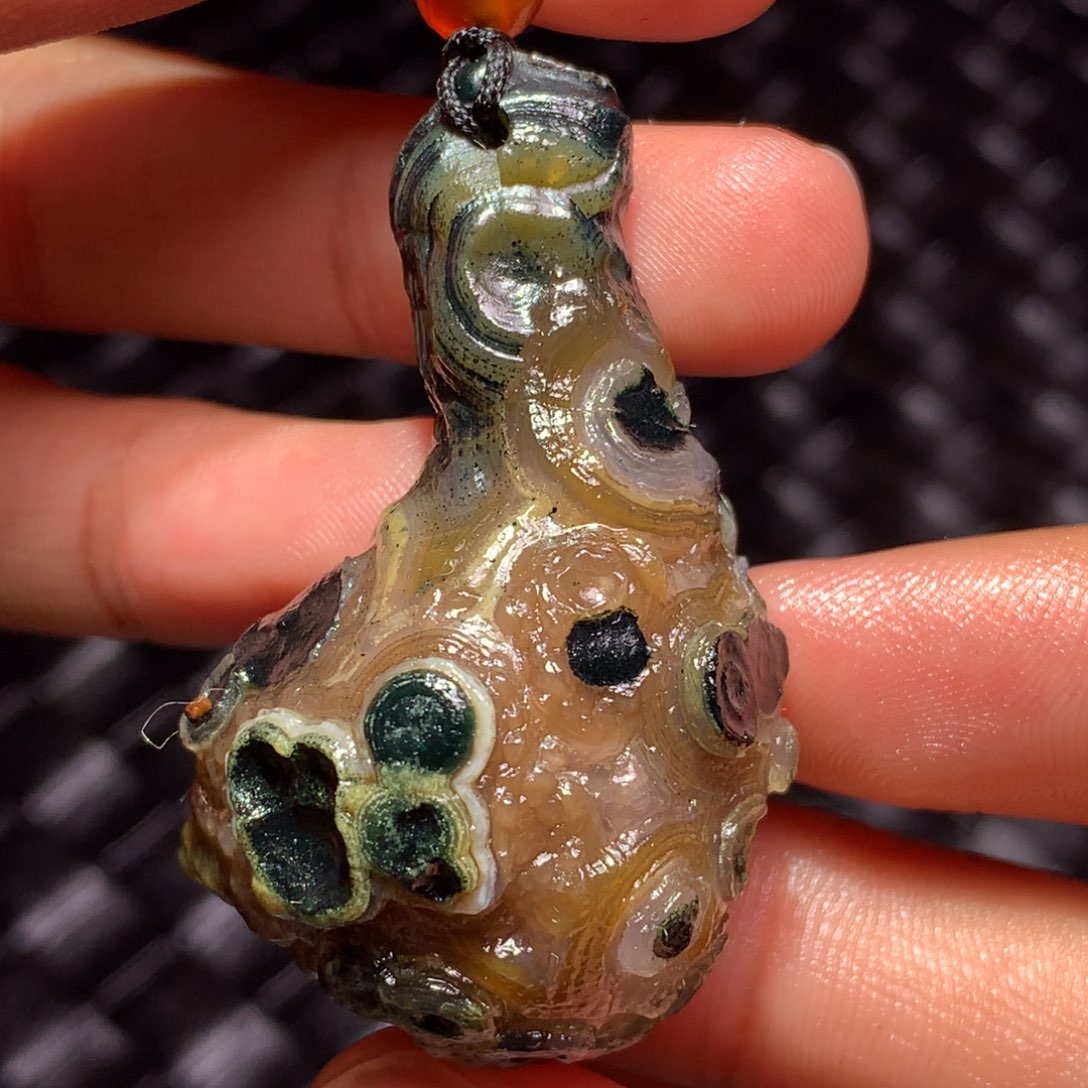 未镶嵌玛瑙/玉髓珠宝半成品