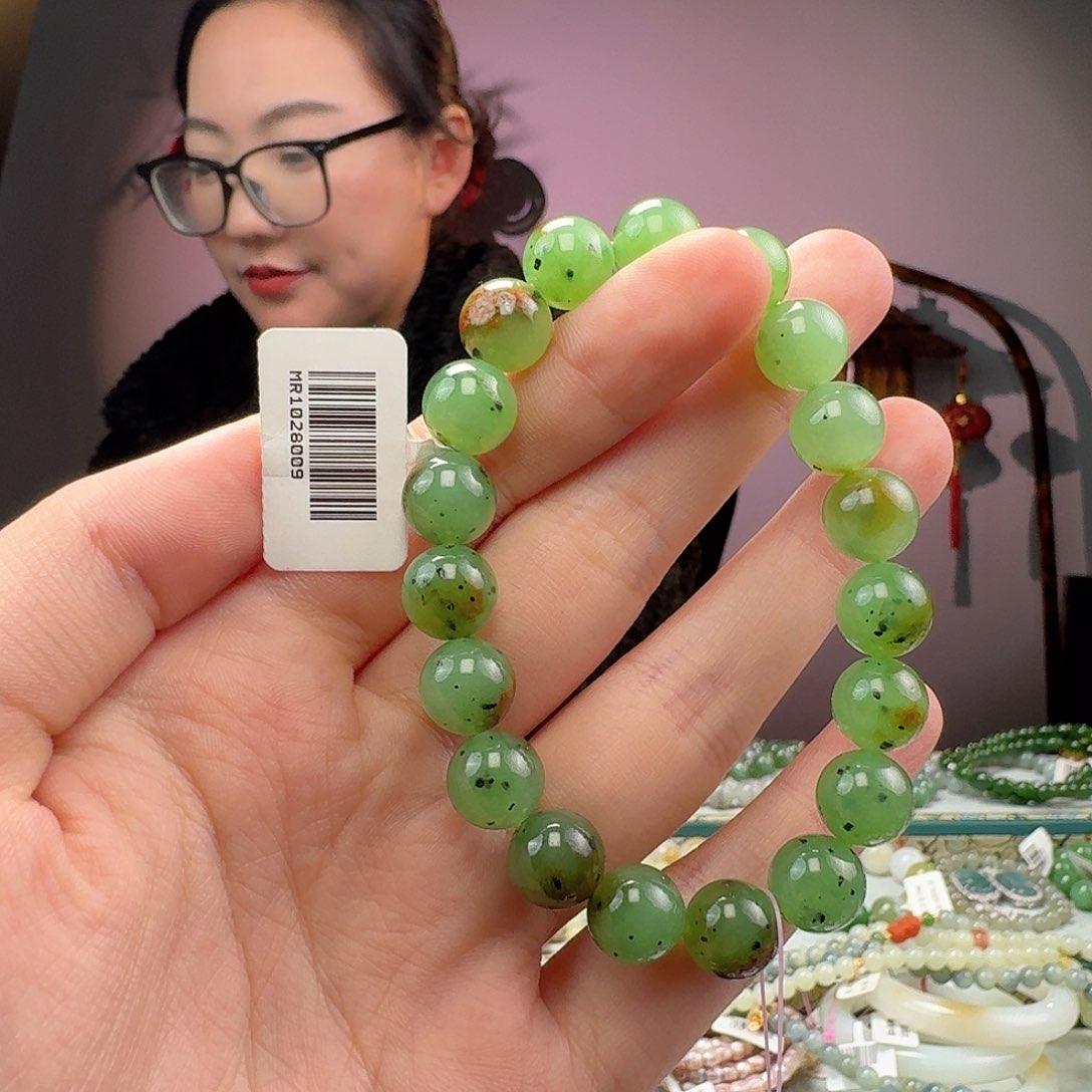 和田玉手串未镶嵌