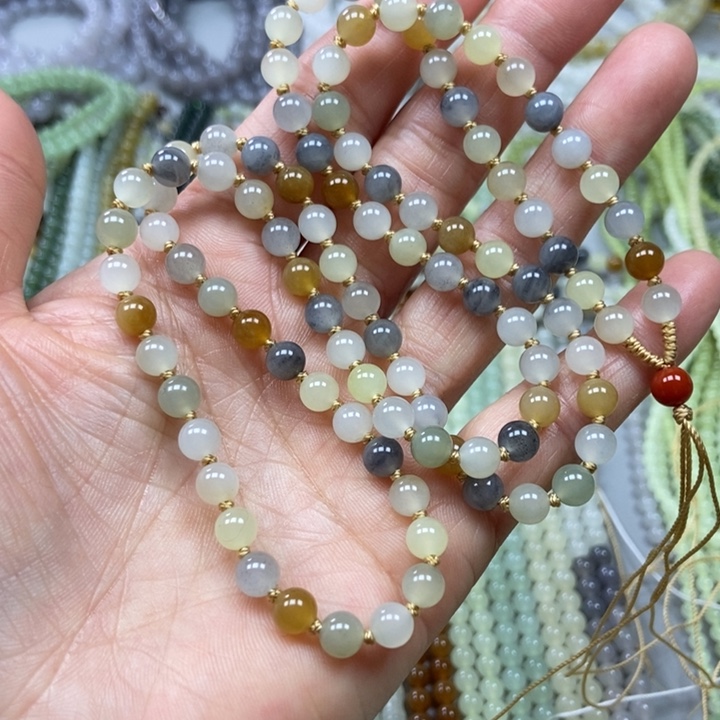 和田玉未镶嵌颈饰6