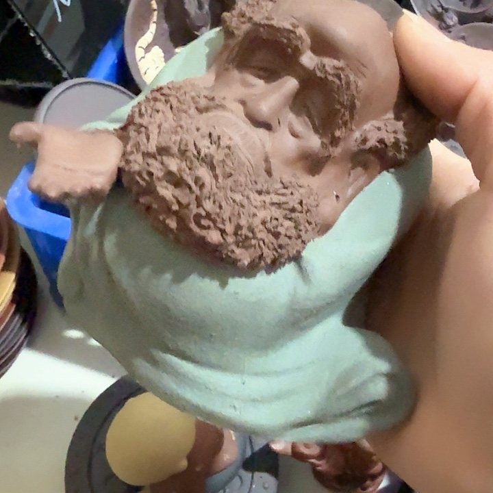 紫砂茶宠雕塑瑕疵茶宠