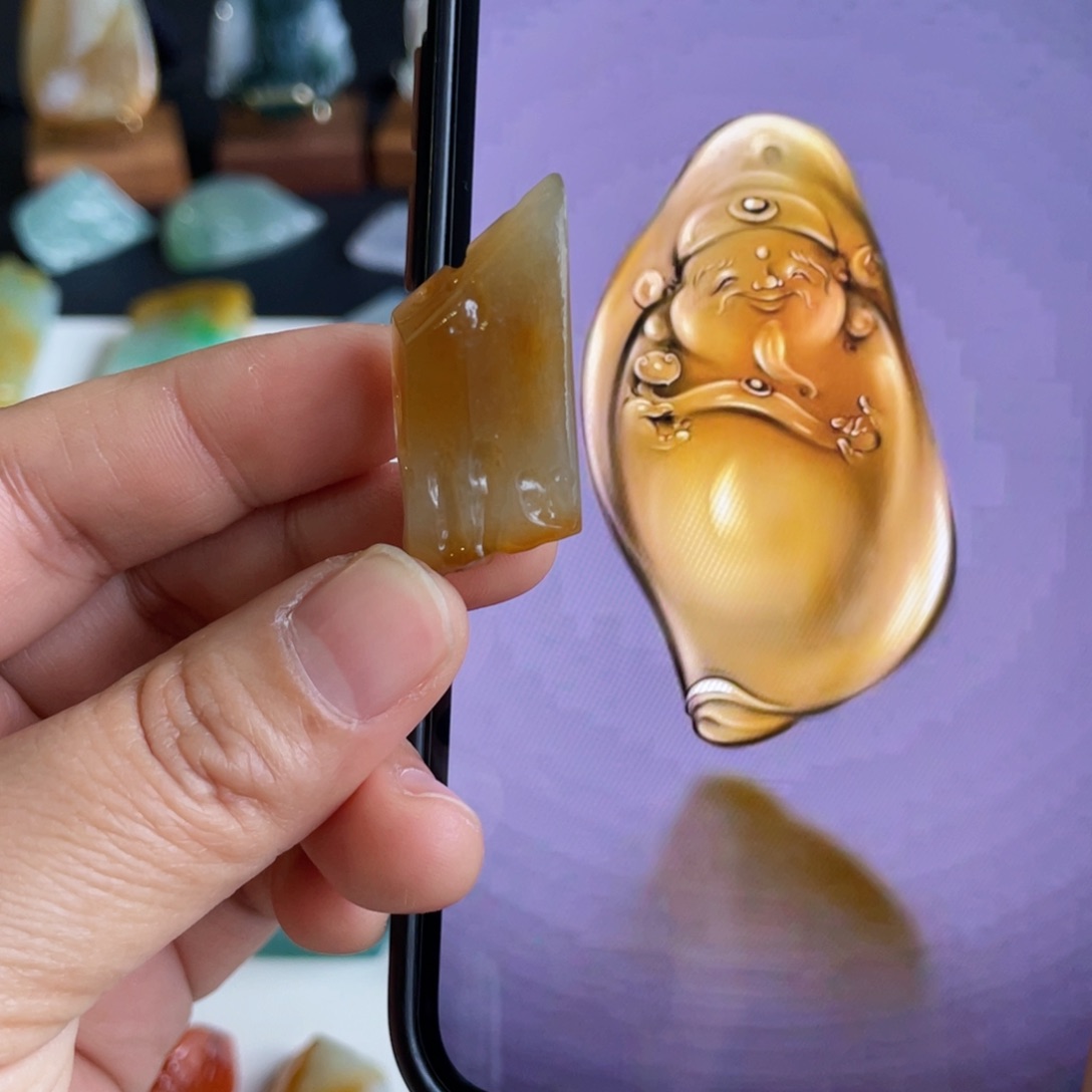 定制翡翠未镶嵌包工