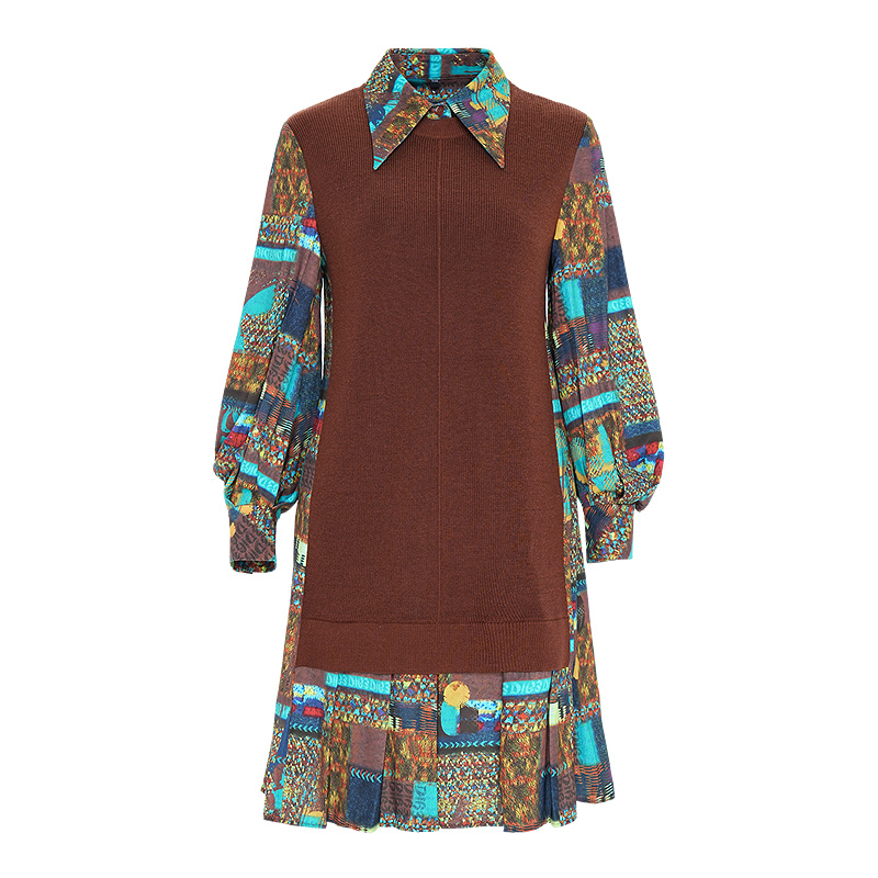 【九月】D63长袖连衣裙5E4L94124