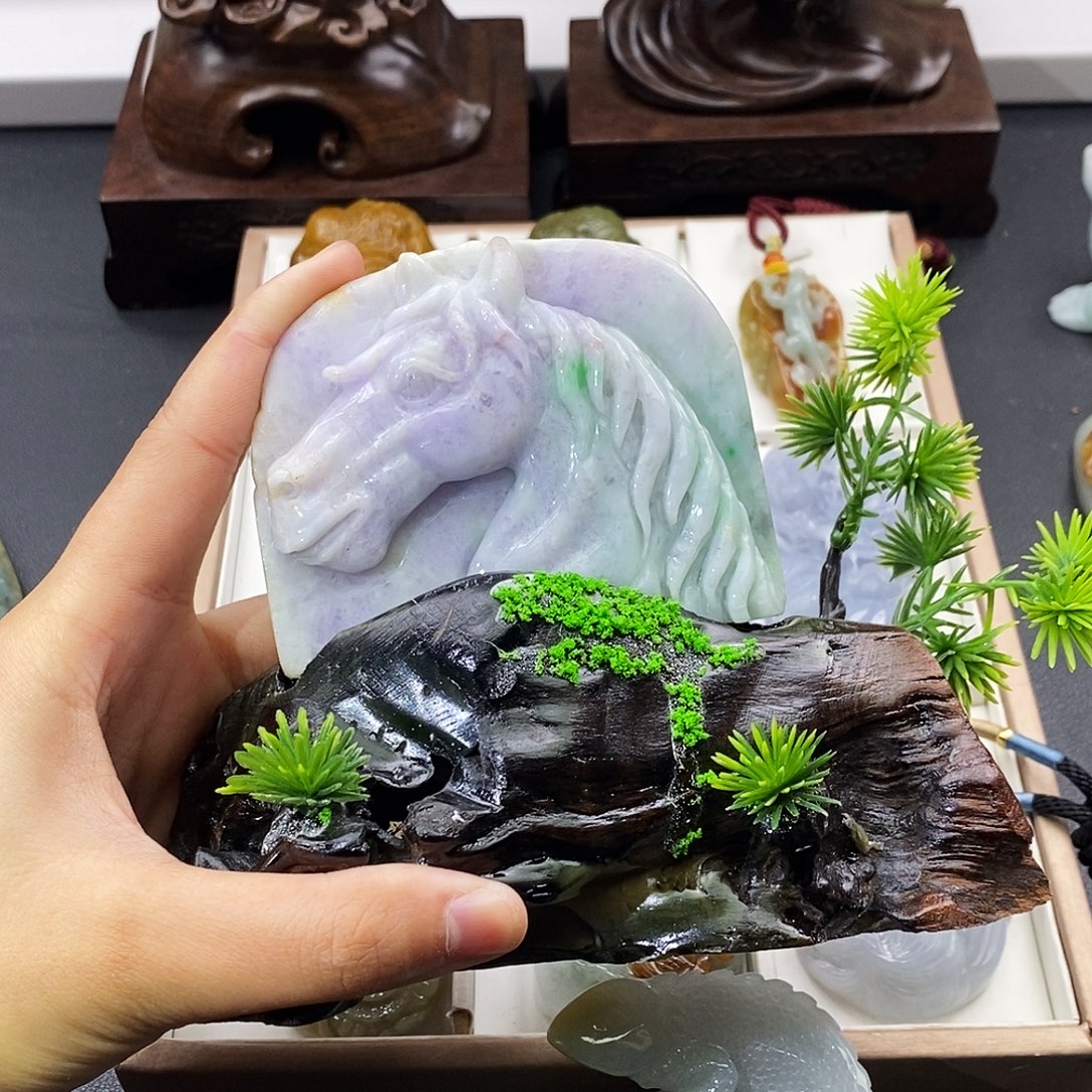 翡翠未镶嵌颈饰缅甸翡翠a货