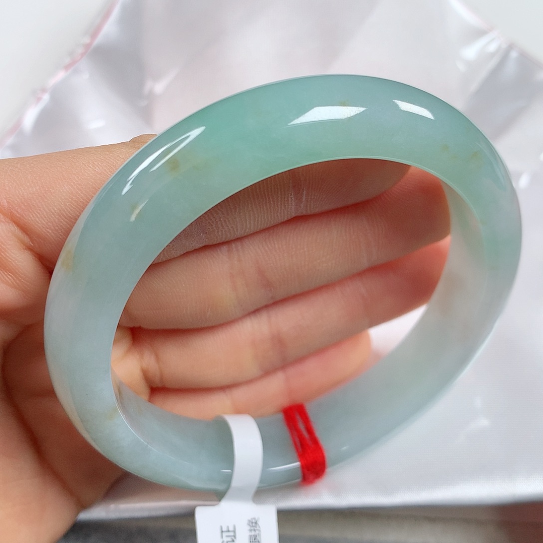 翡翠手镯未镶嵌 正圈①③⑦