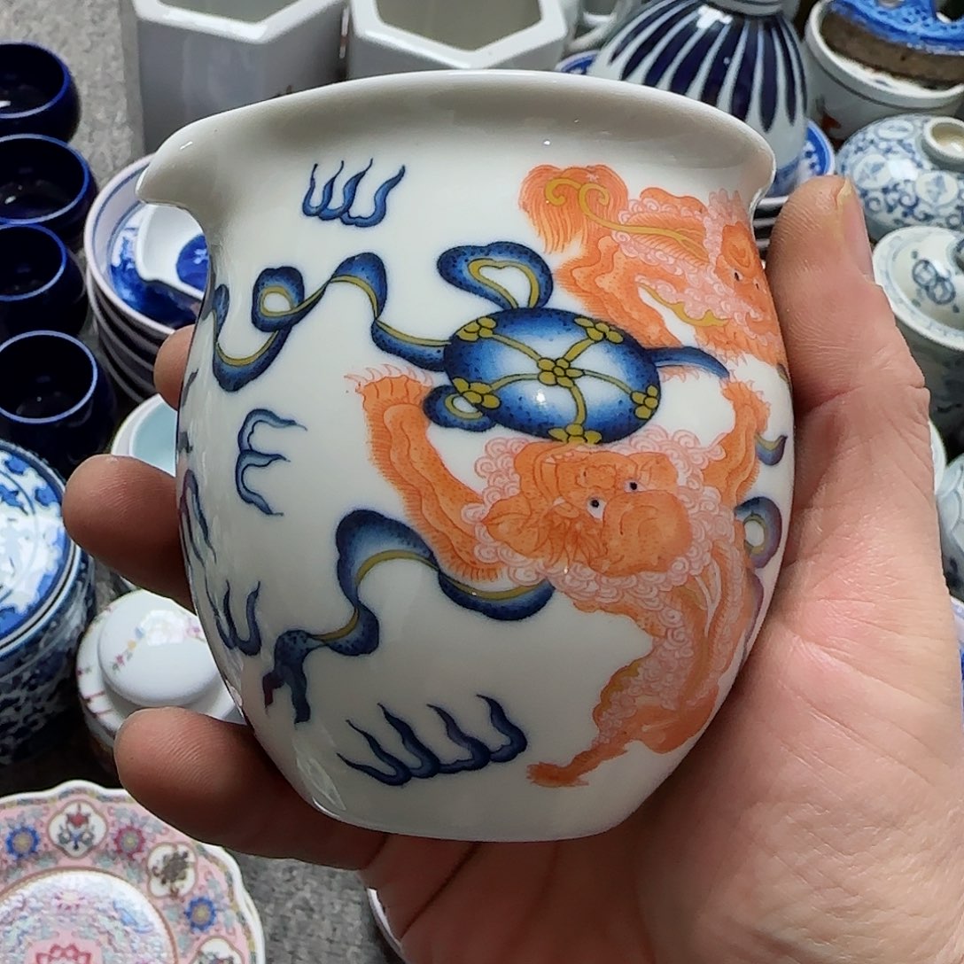 摆件瓷器的工艺技术水平